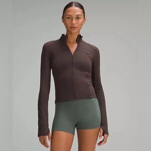 Lululemon Define Cropped Jacket *Nulu in Espresso
